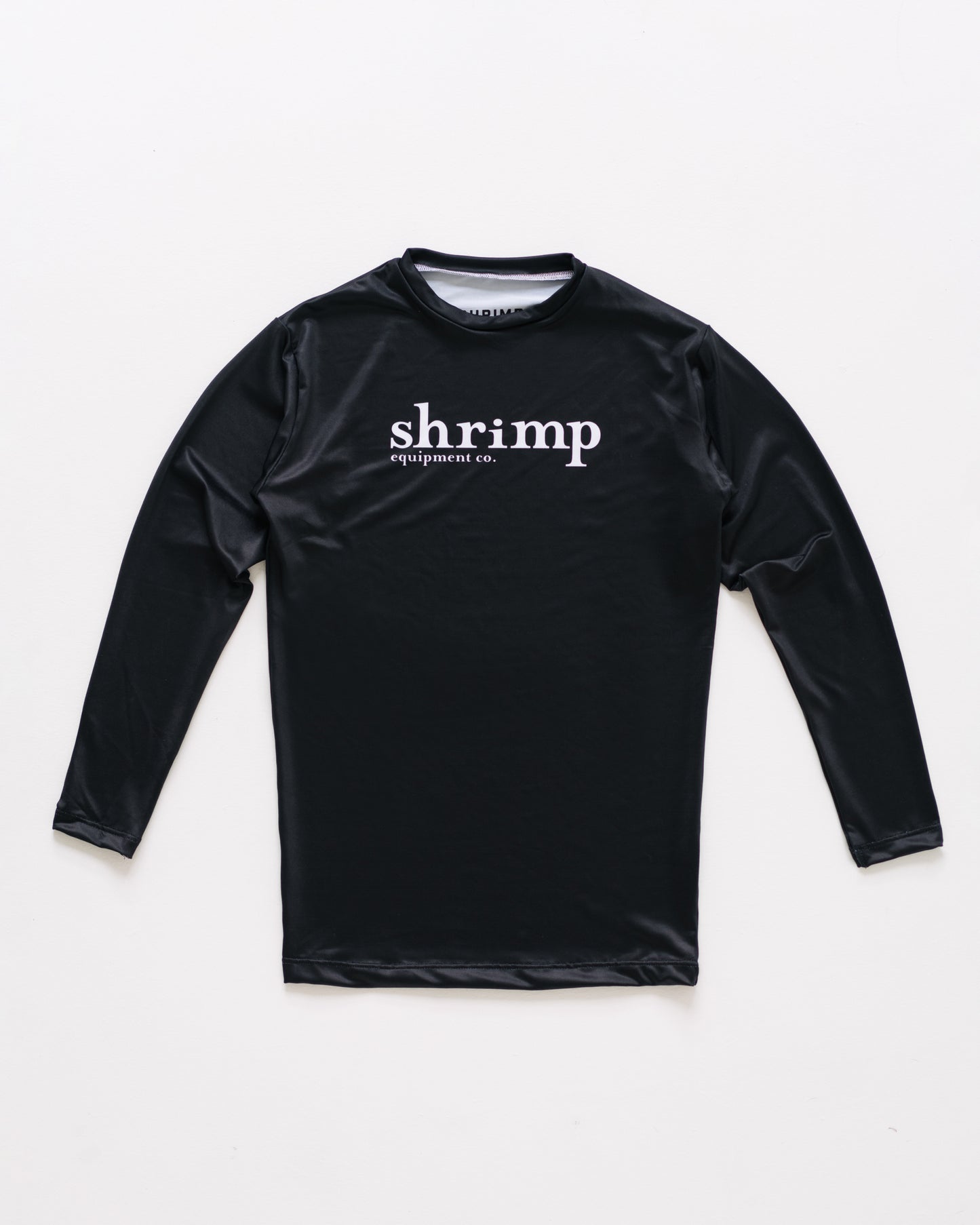 Shrimp Summer Camp Logo L/S Rash Guard